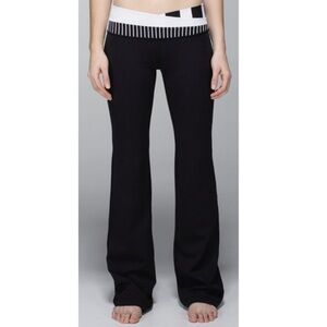 lululemon athletica Black and White pants